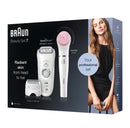 Silk-épil Beauty Set 7 7/875 BS Wet & Dry epilator with 6 extras incl. Braun FaceSpa.