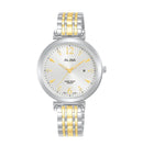 ALBA Ladies' Hand Watch FASHION Stainless Band, Silver Dial AH7BW1X1