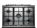 LA GERMANIA Cooker 90 x 60 - 5 Gas Burner Stainless x Black 9M10G4A1X4AWW