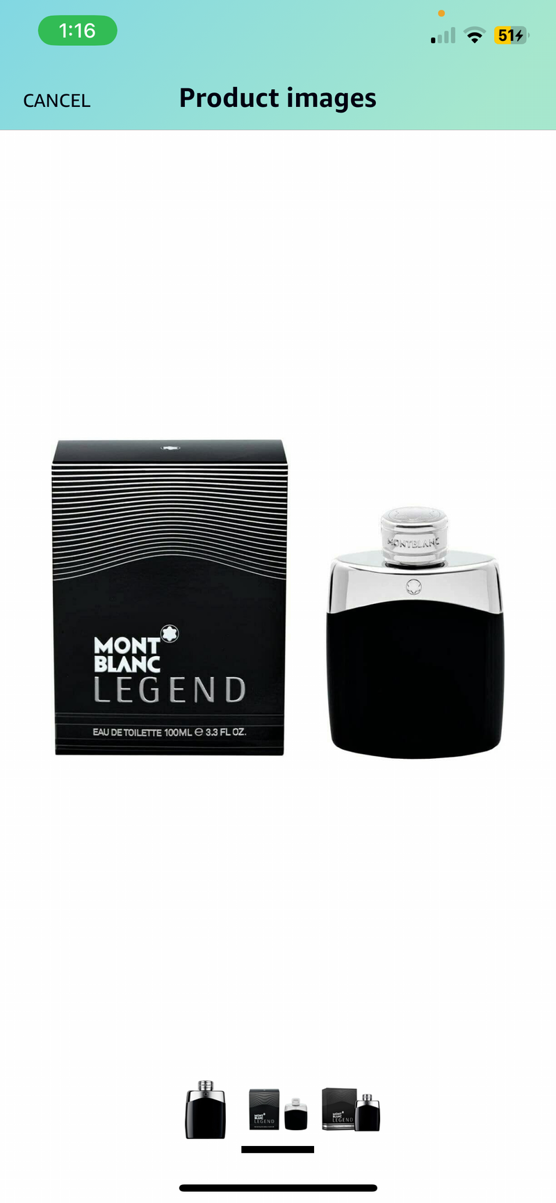 Mont Blanc Legend Eau De Toilette For Men - 100 ML