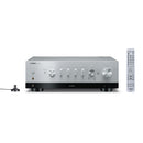 Yamaha R-N800A Stereo receiver with Wi-Fi, Bluetooth® and Apple AirPlay® 2 (Silver)