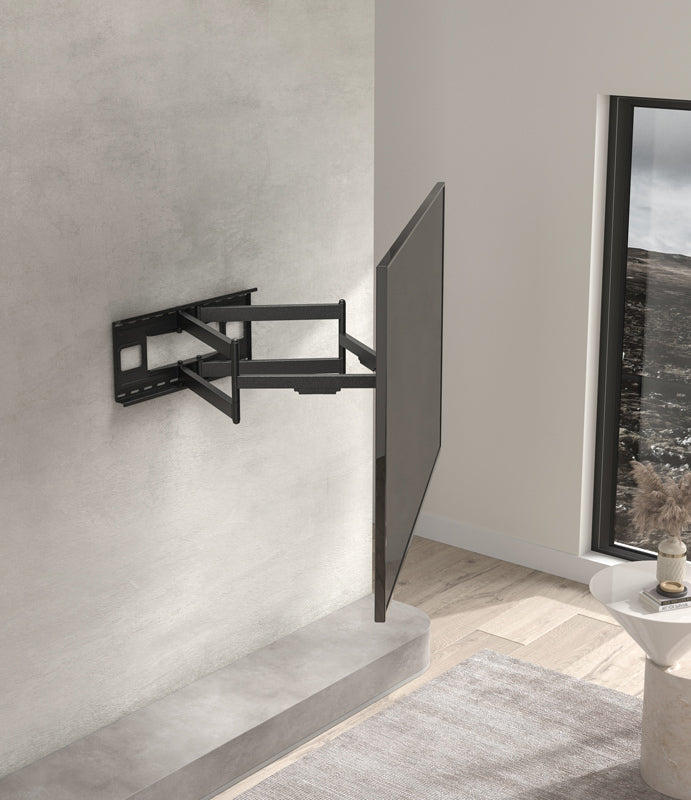 BRATECK LPA49-486XLD
Heavy-Duty Full-Motion TV Wall Mount with Long Arm Extension
For Most 43"-90" Flat Panel and Curved TVs