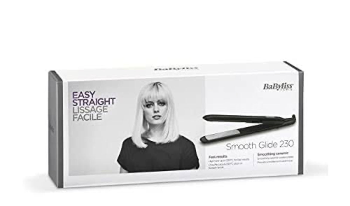 Babyliss ST240E Smooth Glide 230 Straightener - Black