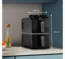 Philips Stacked Dual Basket Airfryer NA460 Series 4000