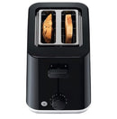 Braun Household Breakfast1 Double Slot Toaster with 8 Toast Settings and Defrost Function, 900 W, HT1010BK Plastic, Black