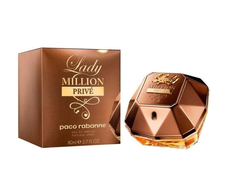 Lady Million Prive by Paco Rabanne for Women - Eau de Parfum, 80ml
