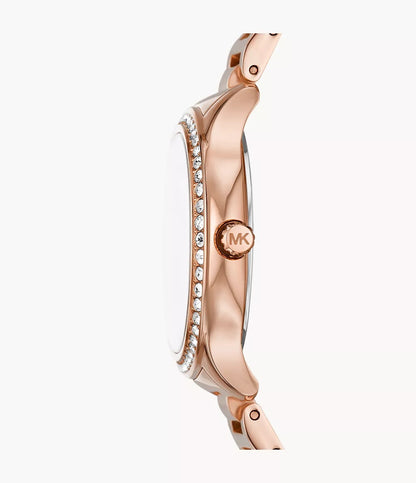 Michael Kors Sage Three-Hand Rose Gold MK4806