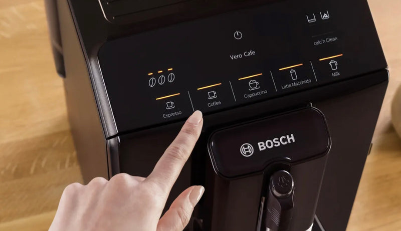 Bosch Series 2, Fully automatic coffee machine, VeroCafe, Piano black