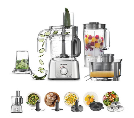 KENWOOD FDP65.880SI FOOD PROCESSOR 1000 Watt (2 Years Warranty)