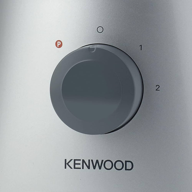 Kenwood FDP301S Plastic Food Processor - 800 Watt, Silver (2Year Warranty)