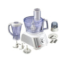 TORNADO Food Processor 1000 Watt 2 Liter Bowl 1.5 Liter Blender White FP-1000SG