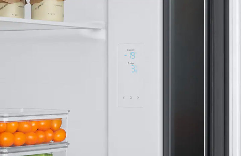 Samsung Refrigerator RS66A8100B1/MR , SIDE BY SIDE WITH TWIN COOLING PLUS , SPACE MAX & Digital Inverter