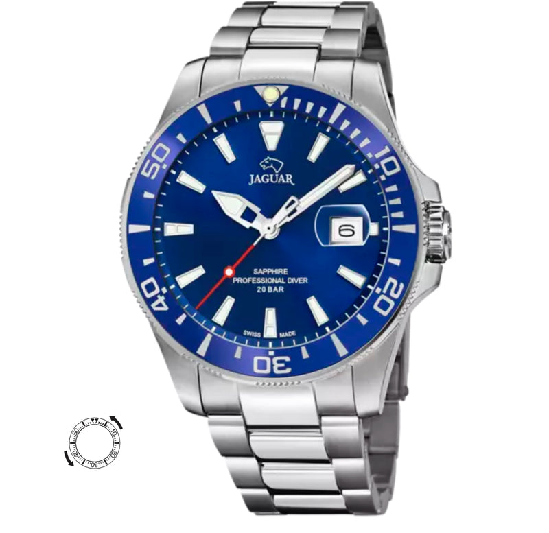 JAGUAR BLUE MEN'S WATCH PRO DIVER J860/C