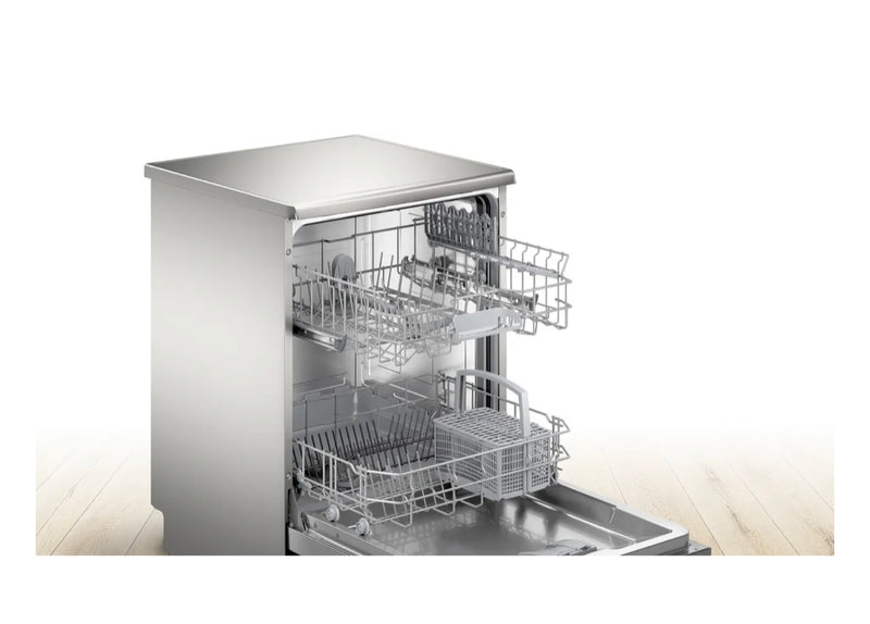 Bosch Series 2 Free-Standing Dishwasher 60 CM Silver Inox
SMS25AI00V
