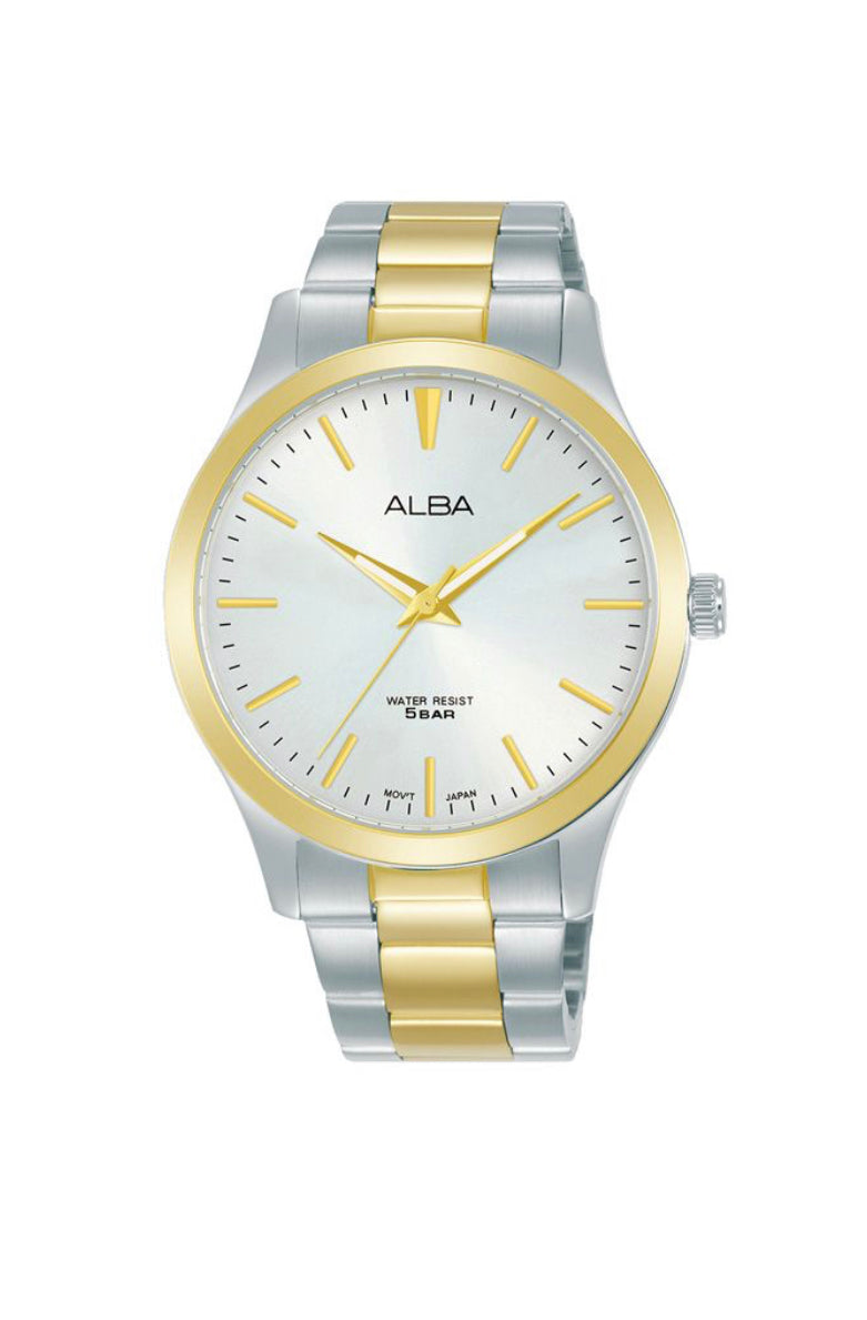 ALBA Men's Hand Watch STANDARD Stainless Band, Silver Dial ARSY96X1