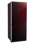 SHARP Fridge Inverter Digital Bottom Freezer 558 Liter Red SJ-GV73J-RD