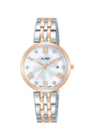 ALBA Ladies' Watch FASHION Stainless Band, White MOP Dial AH7Z78X1