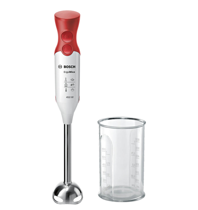 Bosch Hand blender ErgoMixx 450 W White, MSM64110