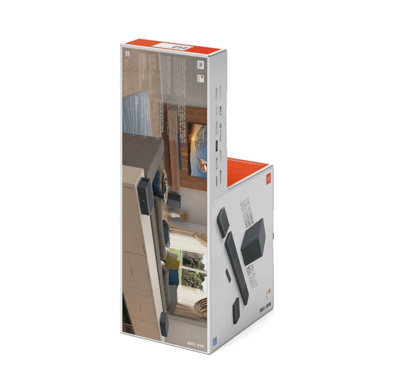 JBL Bar 1300 Powered 11.1.4-channel sound bar system with Bluetooth®, Wi-Fi, Apple AirPlay® 2, DTS:X®, and Dolby Atmos®