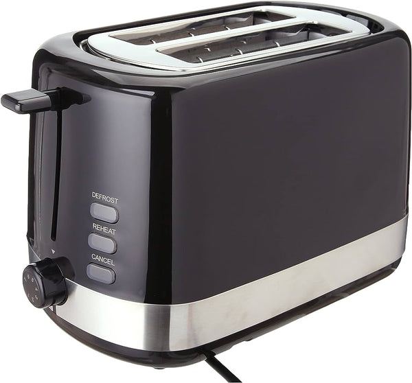 TORNADO Toaster 2 Slices 850 Watt Black TT-852-B