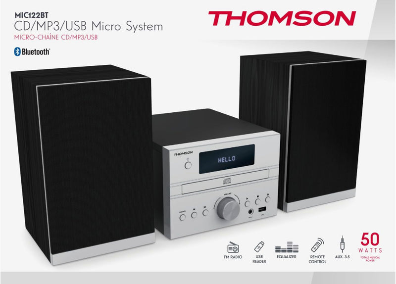 Thomson Mini HiFi System MIC122BT