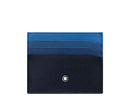 Mont Blanc Gift Set PIX Rollerball Pen With Meisterstück Credit Card Holder - Blue