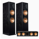 Klipsch RF-7 III Floorstanding Speaker (Pair) With RC-64 III Center Channel Speaker (Black Ash)