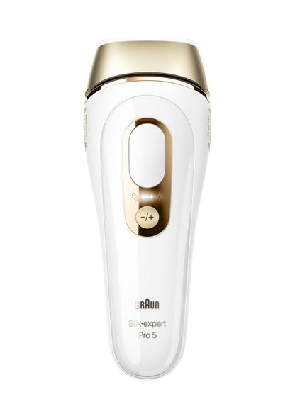 Braun Silk-expert Pro 5 PL5257 IPL with 4 extras: wide head, precision head, Venus razor, soft pouch