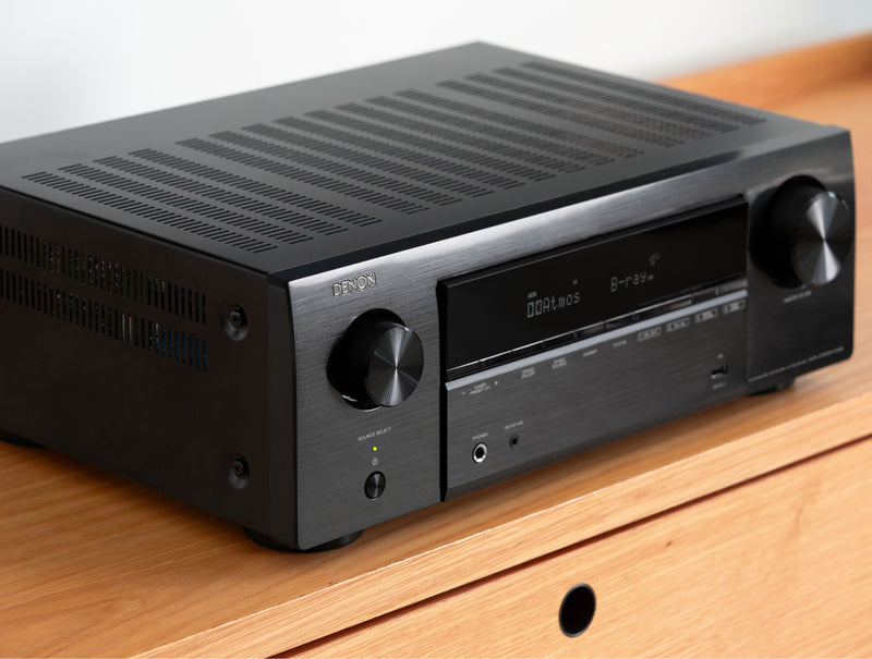 Denon AVR-X1800H
7.2 Ch. 175W 8K AV Receiver with HEOS® Built-in