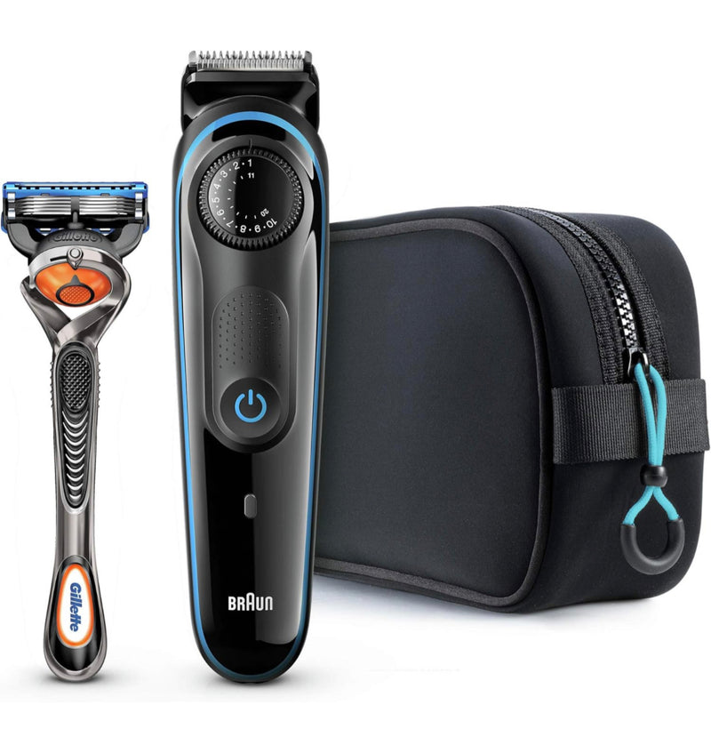 Braun Beard Trimmer BT3940TS - Ultimate Precision for 100% Control of Your Style