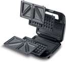 Kenwood Sandwich Maker 3 In 1 Waffle SMM02 Black