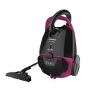 TORNADO Vacuum Cleaner 1600 Watt HEPA Filter Black x Maroon TVC-1600MD