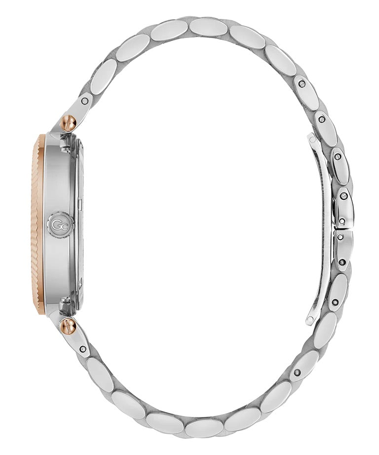 Gc Flair Mid Size Metal Z01003L1MF Women’s Analog Watch (Made In France)