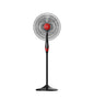 TORNADO Stand Fan 18 Inch 4 Blades Black x Red TSF-18XW