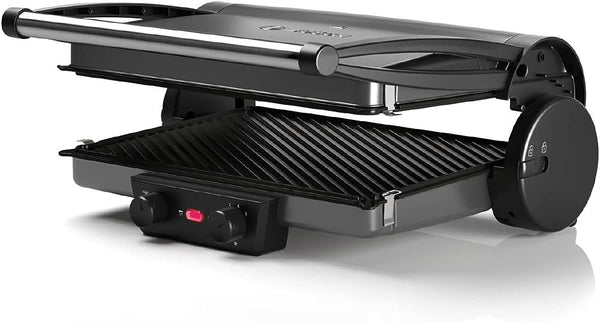 BOSCH TCG4215 Grill with 2 temperature controllers and Casserole dish - Silver 2000W
