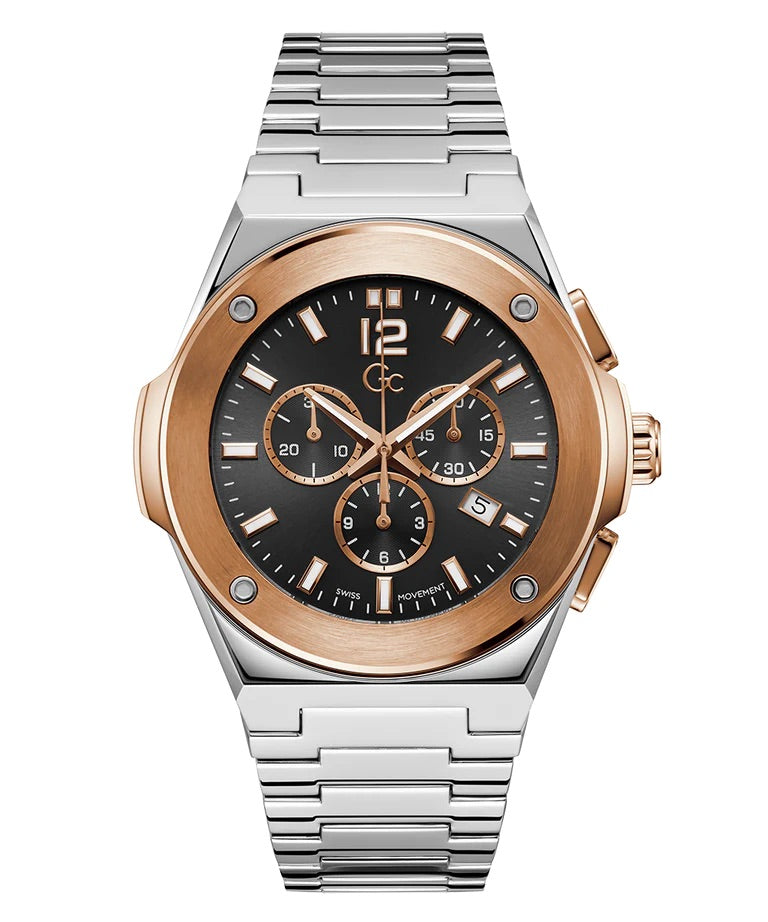 Gc Idol Chrono Metal
44mm Men’s Watch Z33002G2MF
