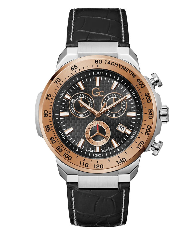 Gc First Class Chrono Leather
44mm Men’s Watch Z35003G4MF
