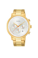 ALBA Men's Hand Watch PRESTIGE Stainless Band, Silver Dial AT3D54X1