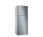 Bosch Series 4 free-standing fridge-freezer with freezer at top 186 x 70 cm Stainless steel look KDN55NL2E8