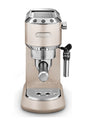 DeLonghi Dedica EC785.BG Coffee Machine with Milk Frother, 1300 W, Beige