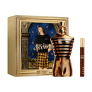 Jean Paul Gaultier Le Male Elixir For Men Parfum - Gift Set -(2 Pcs, 200ml+10ml)