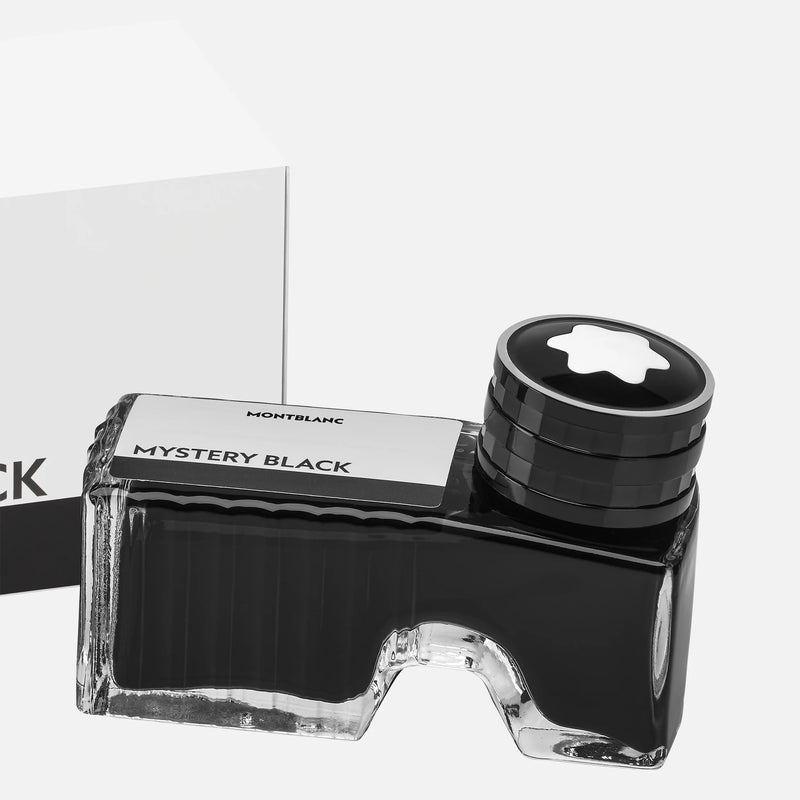 MONTBLANC INK BOTTLE, MYSTERY BLACK