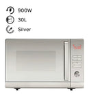 Black & Decker 30L Lifestyle Microwave Oven With Grill     Mirror Finish, Silver - MZ30PGSS
