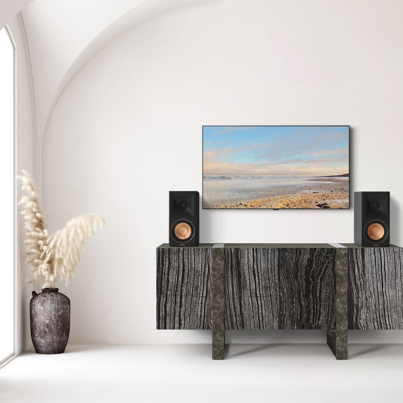 Klipsch BookShelf Speakers RP-600M II Ebony (Pair)