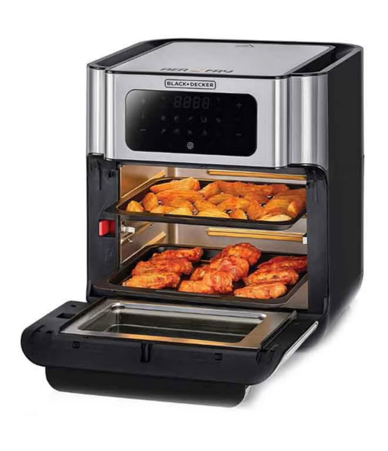 Black & Decker Air Fryer Oven Aerofry AOF100-B5 12L 1500W