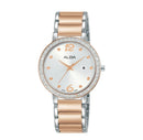 ALBA Ladies' Hand Watch FASHION Stainless Band, Silver Dial AH7BK2X1