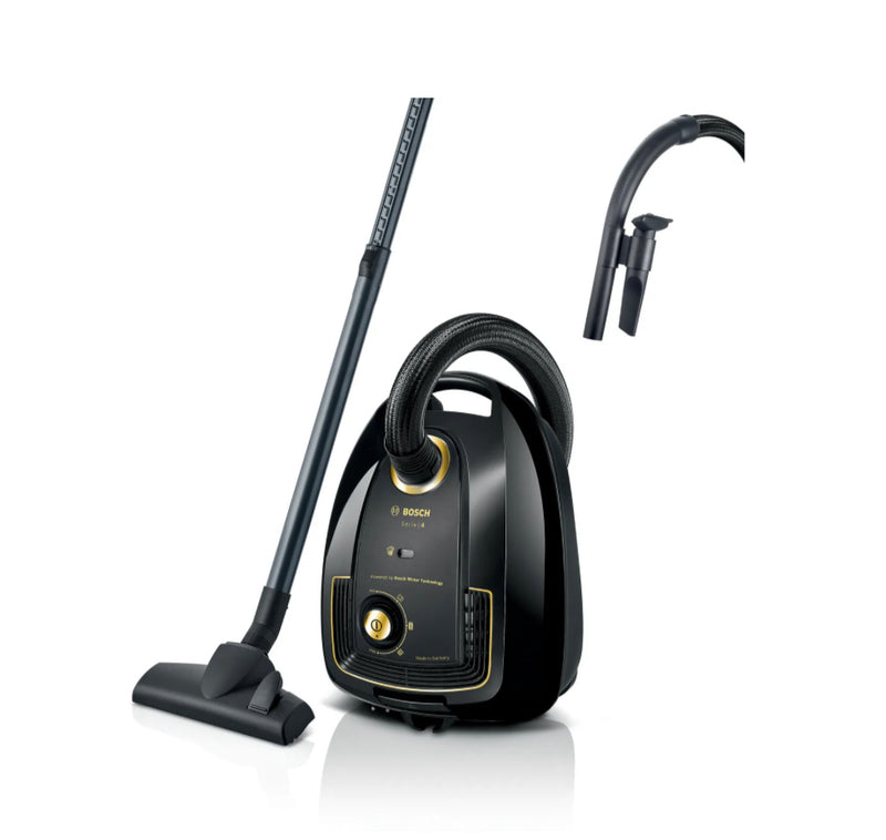 Bosch Series 4 Bagged vacuum cleaner Black BGL38GOLD