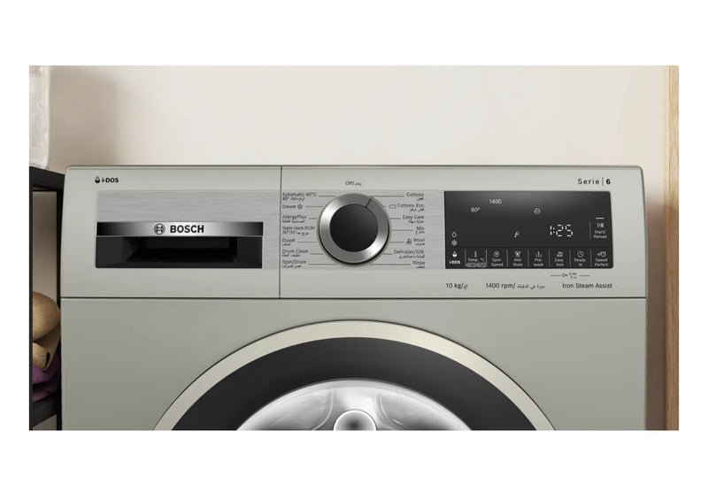 Bosch Series 6 washing machine, frontloader fullsize 10 kg , WGA254AXEG