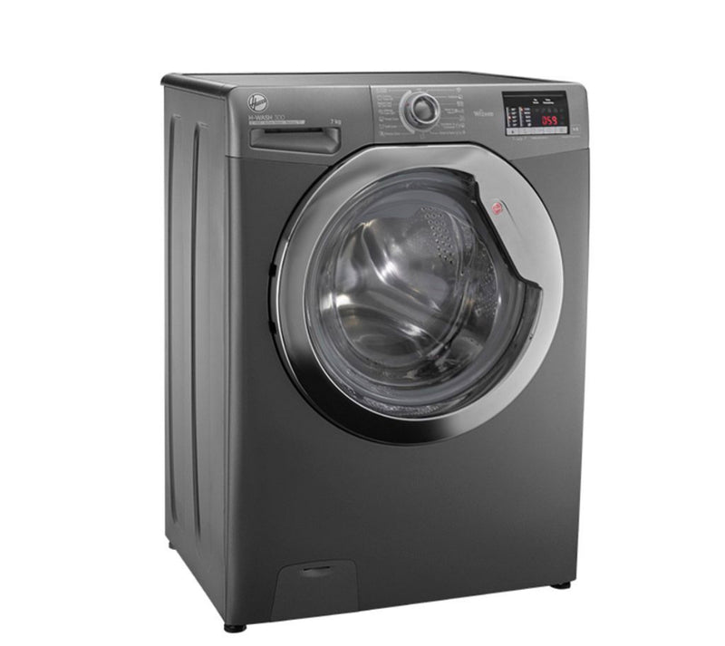 HOOVER Washing Machine Fully Automatic 7 Kg Silver H3WS173DC3R-ELA