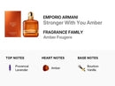 Armani Stronger With You Amber Men Perfume (100ml)